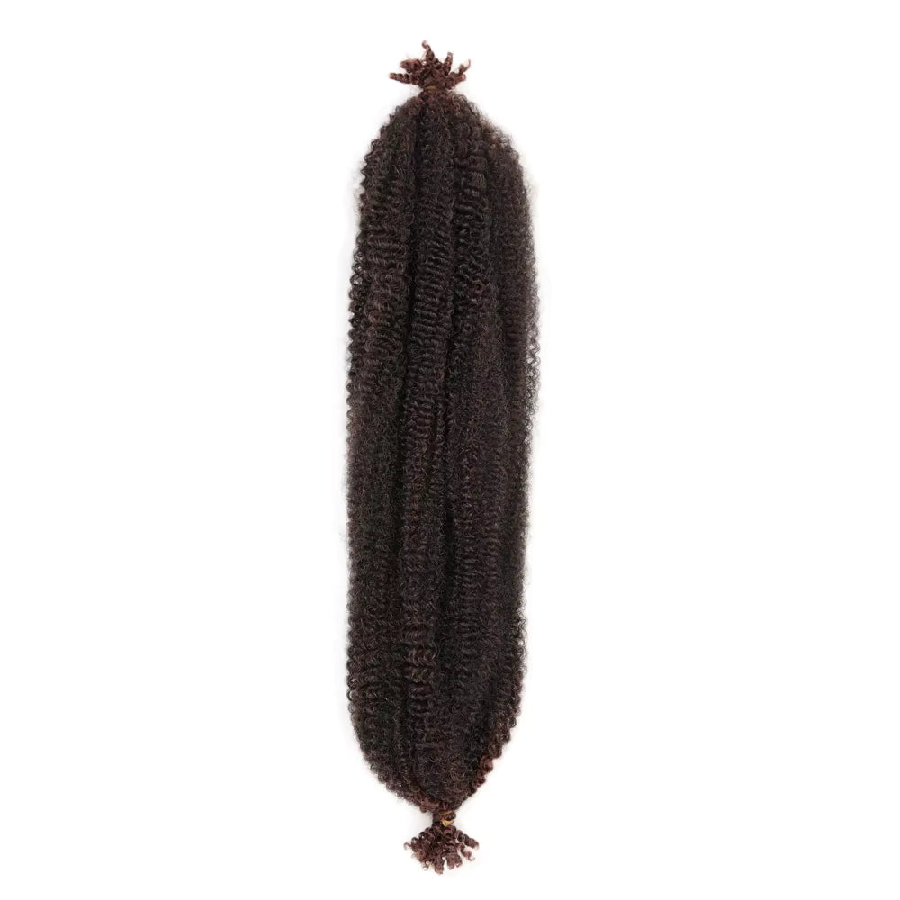 30 Inch Pre-Separated Springy Afro Twist Hair for Distressed Soft Locs Long Marley Twist Braiding Hair - 115g