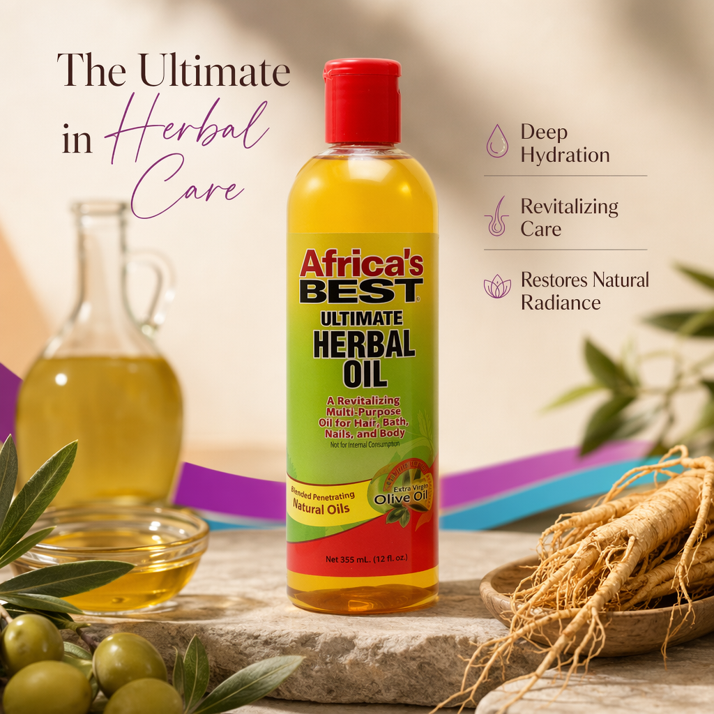 AFRICA'S BEST Ultimate Herbal Oil (8oz) - benefit