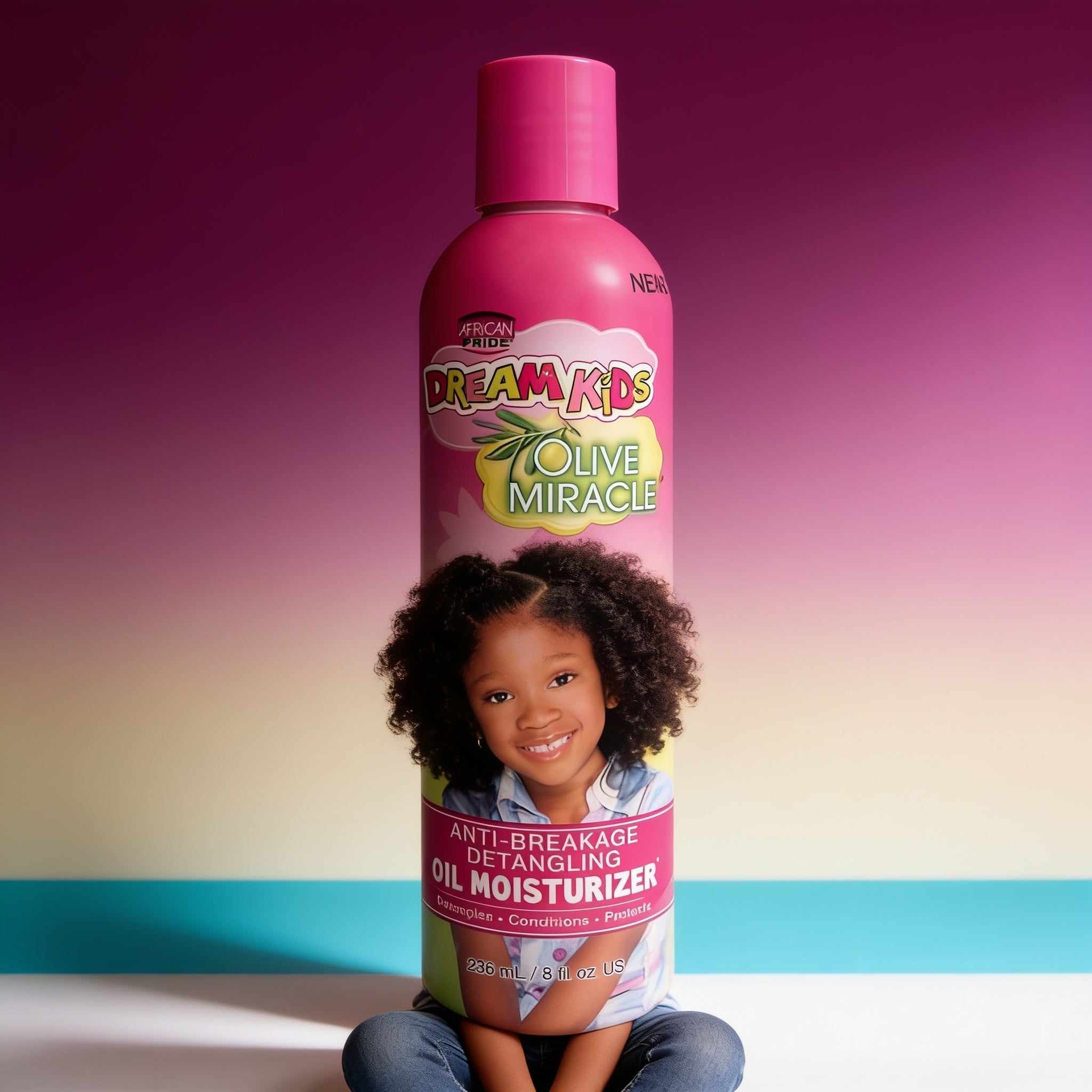 AFRICAN PRIDE Dream Kids Oil Moisturizer (8oz) - result