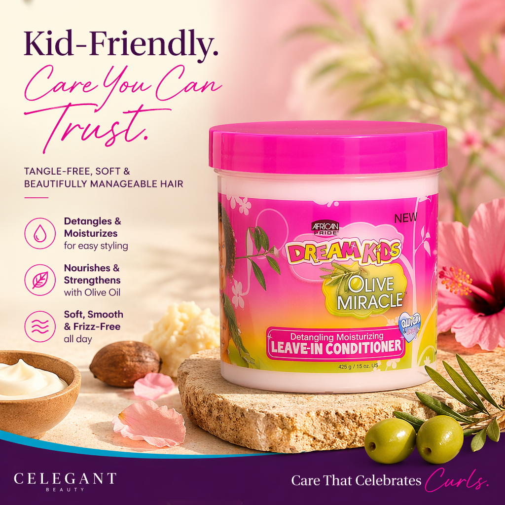 AFRICAN PRIDE Dream Kids Leave-In Conditioner (15oz) - benefit
