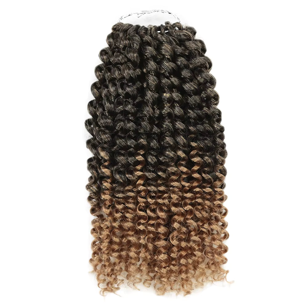 10 inch Crochet Passion Twist Synthetic Braiding Hair Extensions - 75g