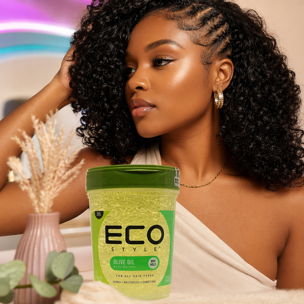 ECO Styling Gel [Olive Oil] - result