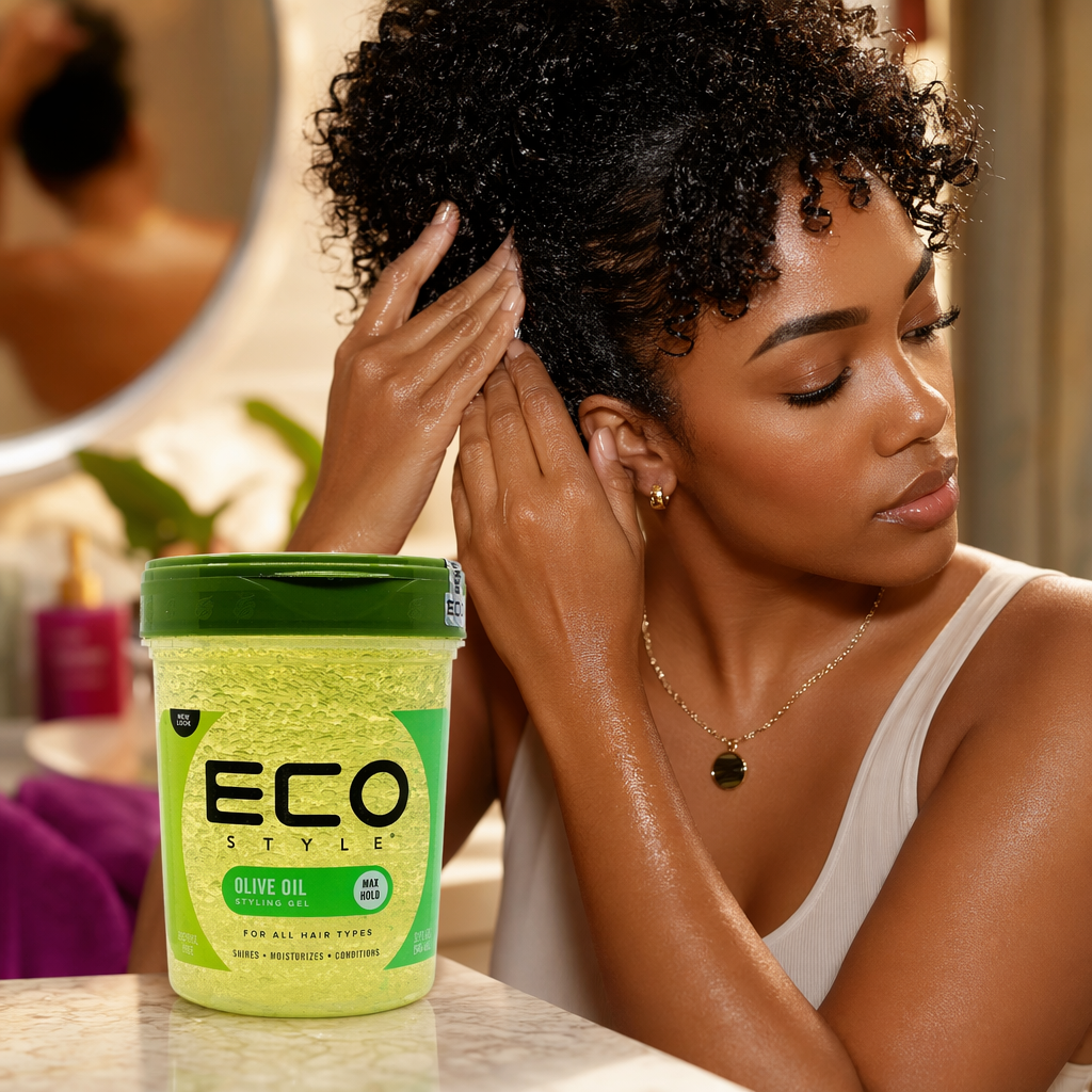 ECO Styling Gel [Olive Oil] - usage