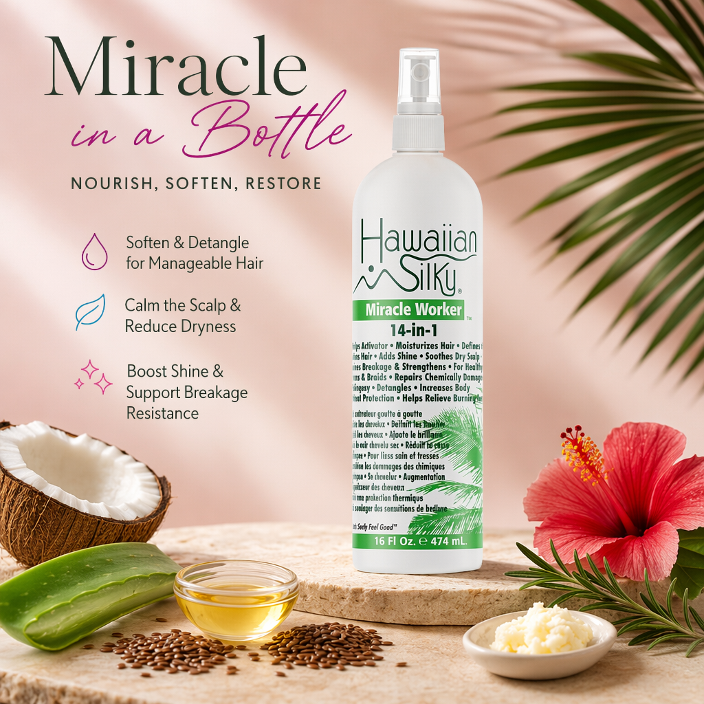 HAWAIIAN SILKY Miracle Worker 14 in 1 (16oz) - benefit