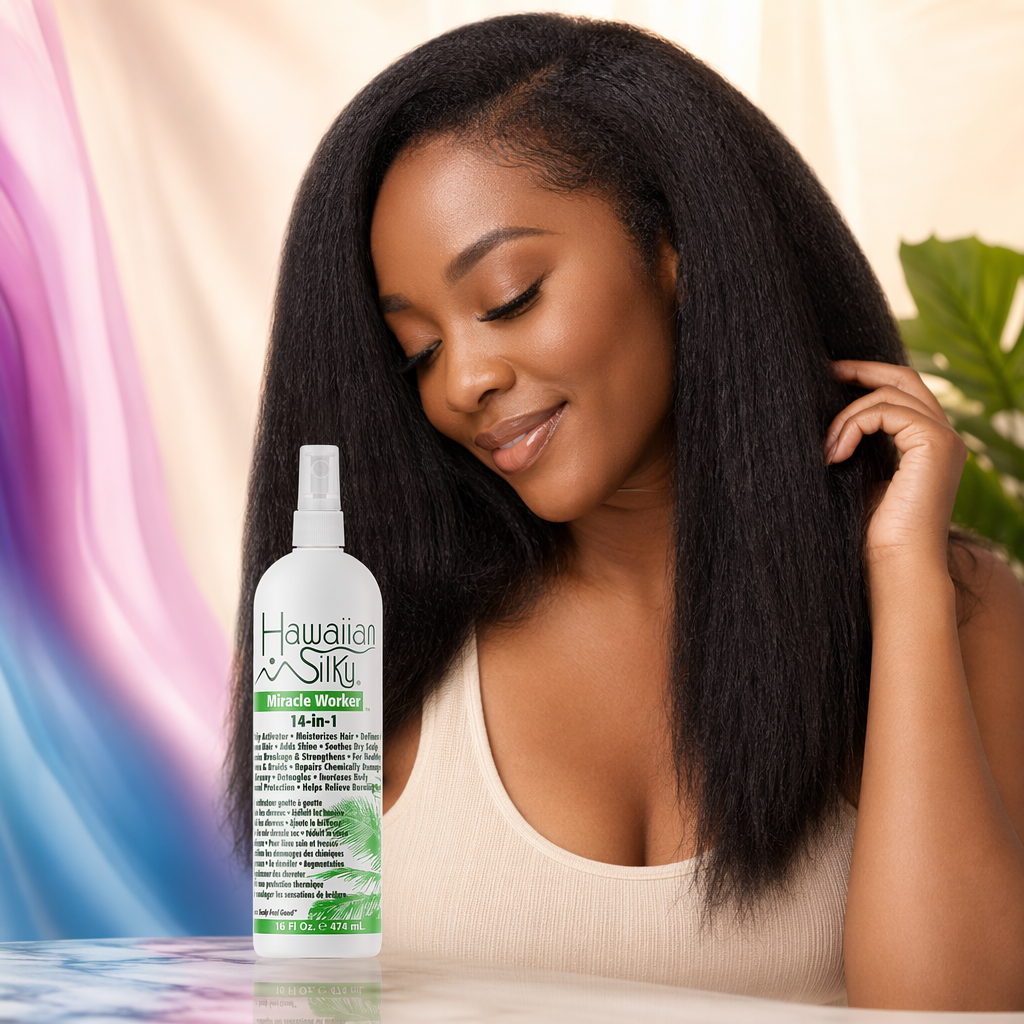 HAWAIIAN SILKY Miracle Worker 14 in 1 (16oz) - result