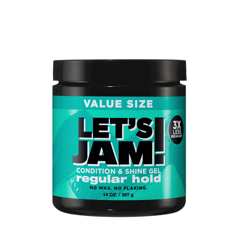 LET'S JAM Shining Gel Regular Hold (14oz)