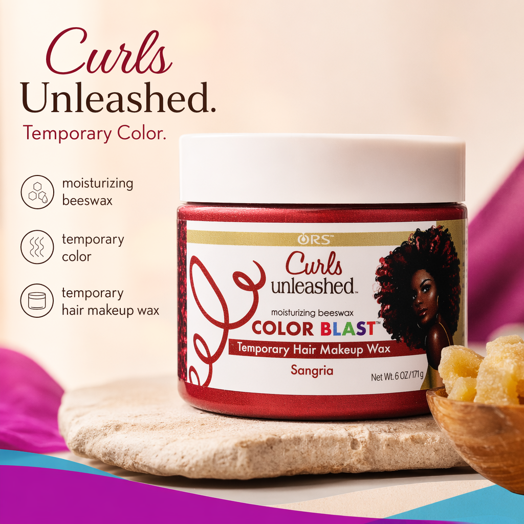 ORS Curls Unleashed Color Blast Temporary Hair Makeup Wax (6oz) - benefit