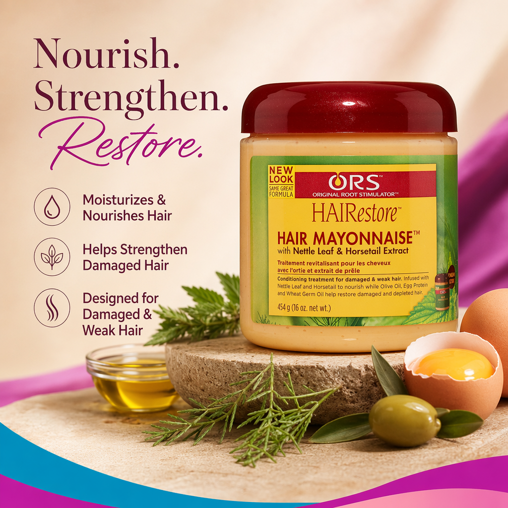 ORS HAIRestore Hair Mayonnaise (16oz) - benefit