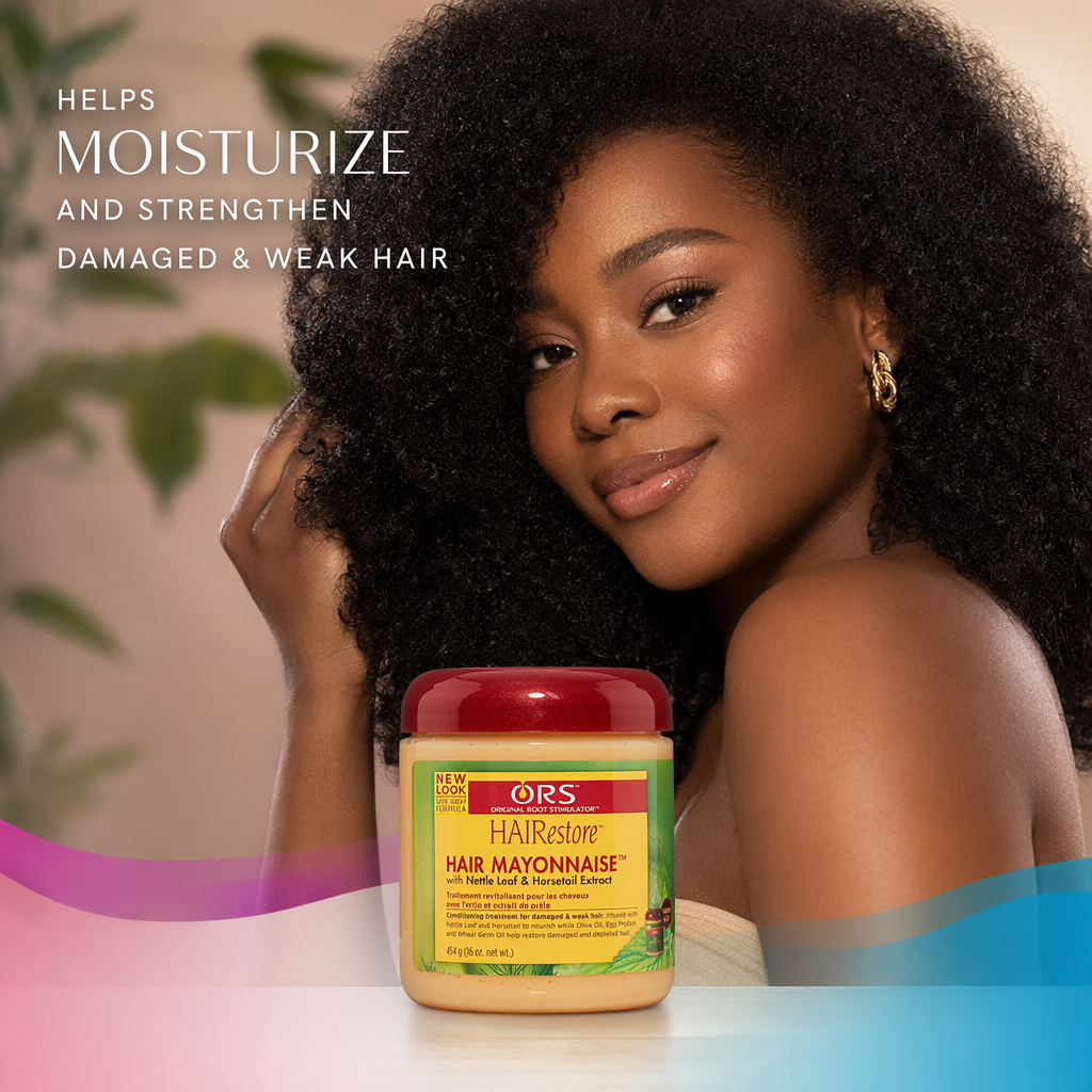 ORS HAIRestore Hair Mayonnaise (16oz) - result