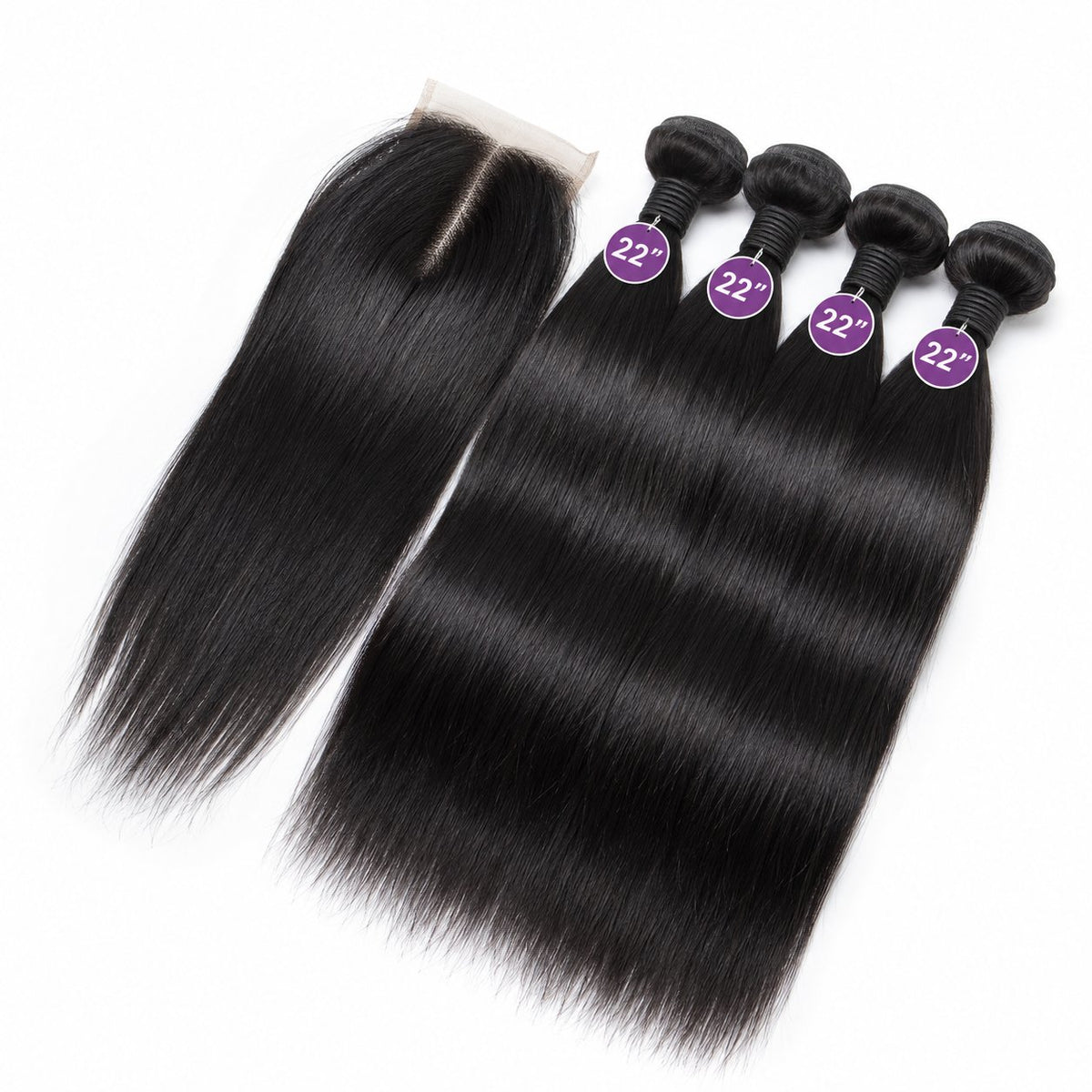 Crave 22" yaki straight blended human hair in Color 2, photo 2