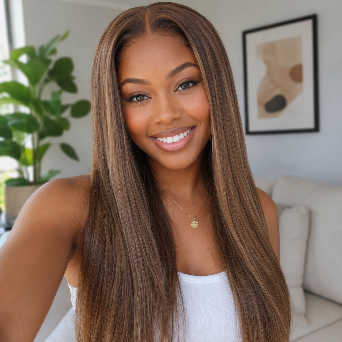 Classic Eland 28" straight synthetic weave in SPT023 Highlight, photo 2