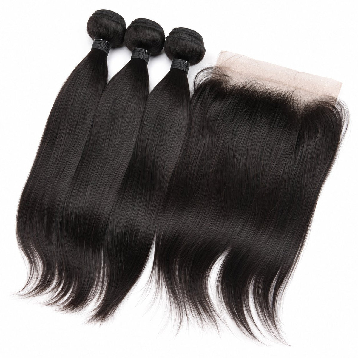 The Master Plus 14" straight blended human hair in Natural Black, photo 2