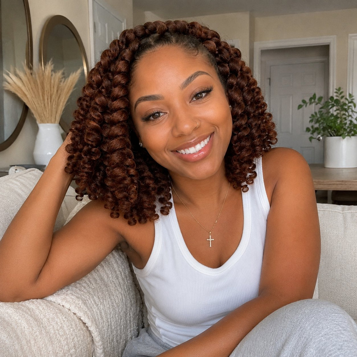 Noble Miracle Wisdom 10" wand curl blended human hair in Color 30, photo 4
