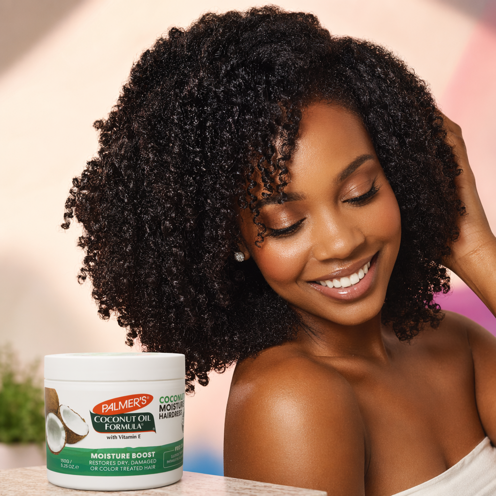 PALMER'S Coconut Oil Moisture Gro Hairdress (5.25oz) - result