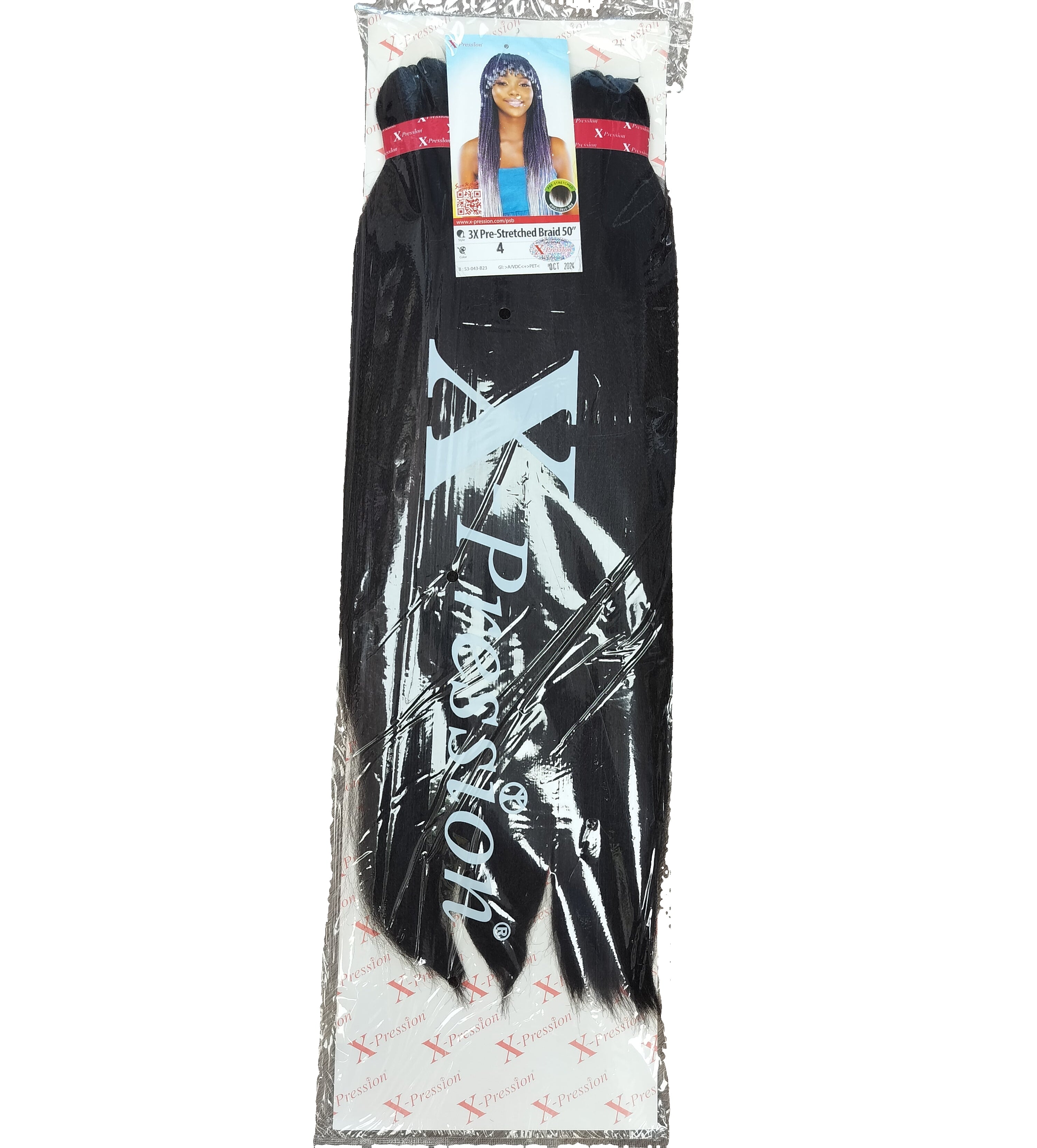 X-Pression Prestretched 3X Braiding Hair Extension - 50"