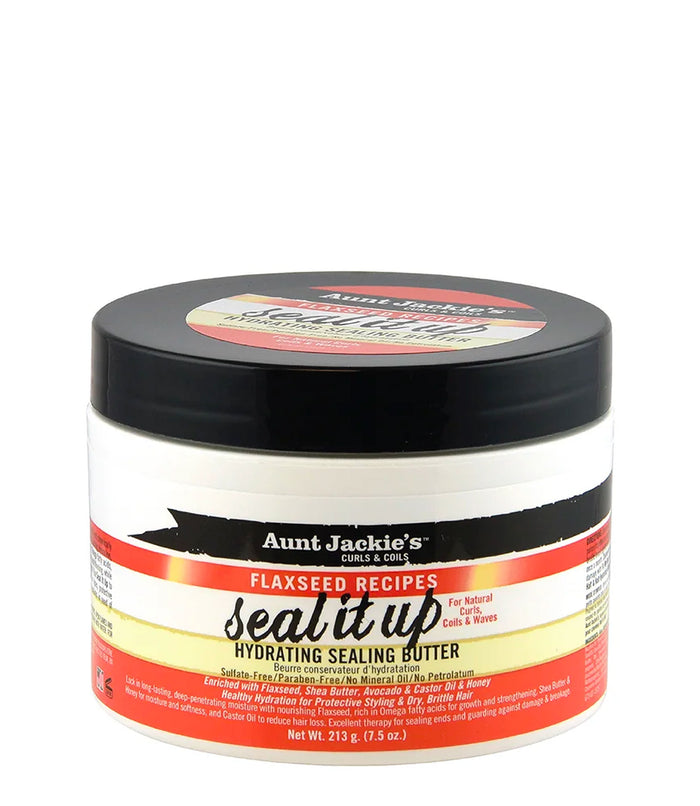 AUNT JACKIE'S Flaxseed Seal It Up Hydrating Sealing Butter (7.5oz)