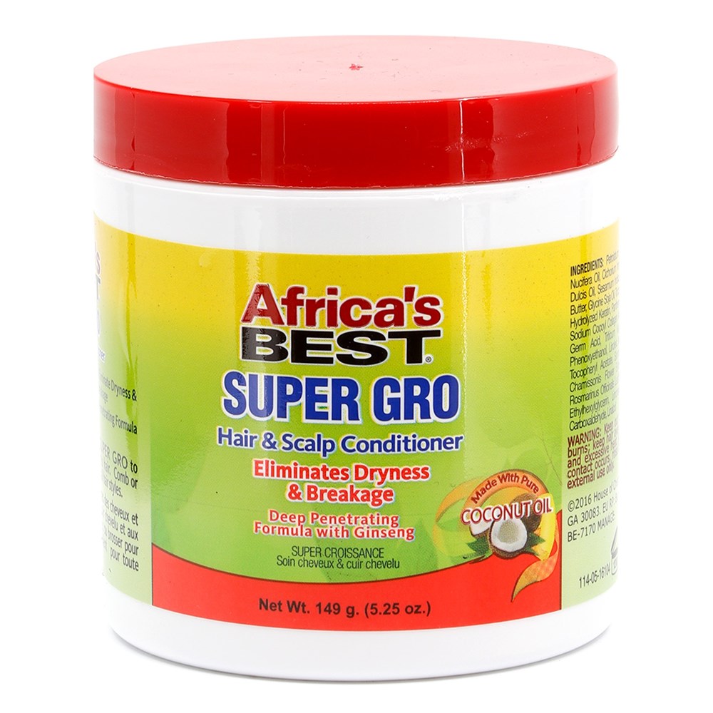 AFRICA'S BEST Super Gro Hair & Scalp Conditioner (5.25oz) - Celegant