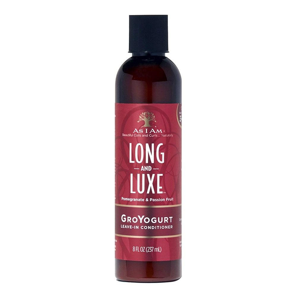 AS I AM Long and Luxe GroYogurt Leave-In Conditioner (8oz) - Celegant