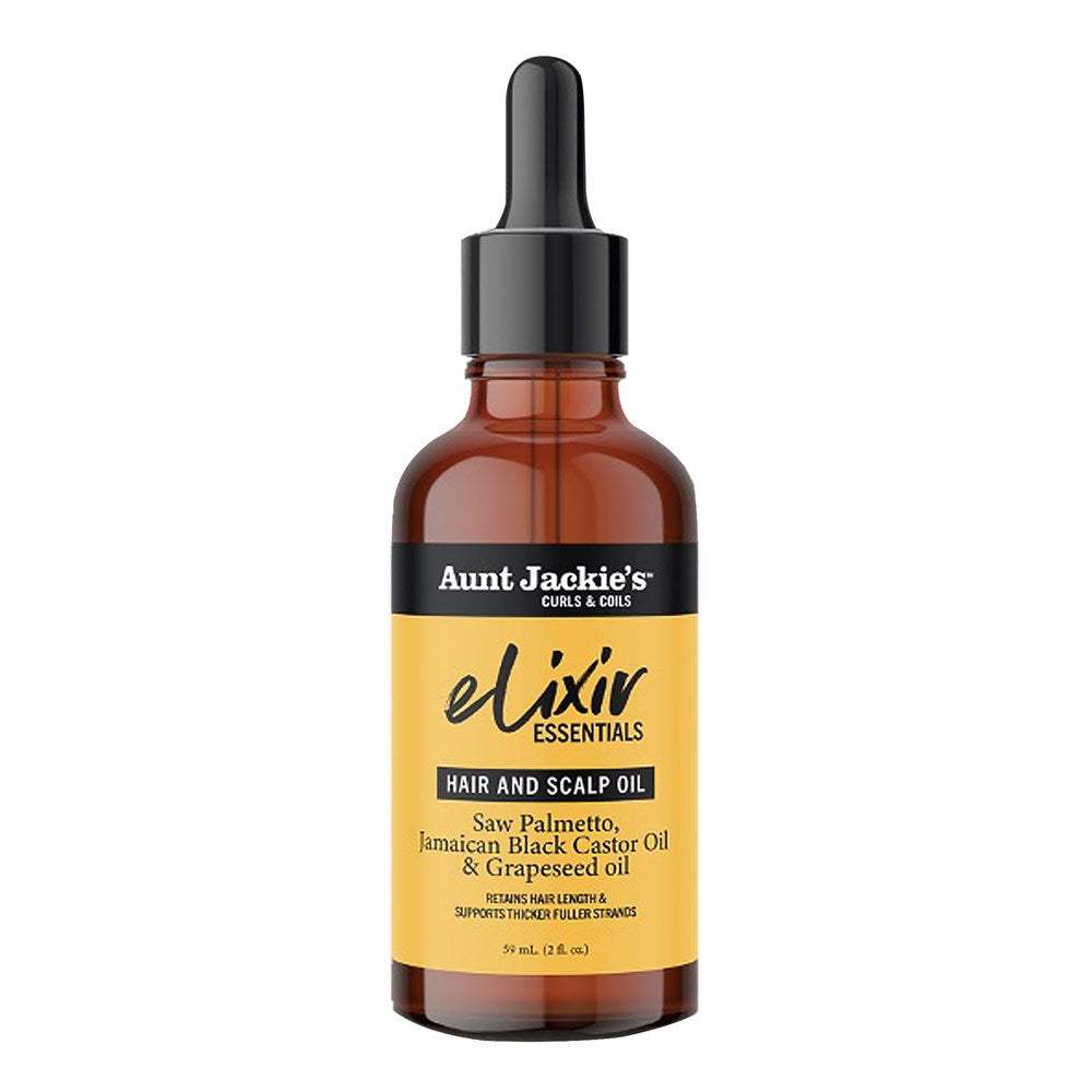 AUNT JACKIE'S Elixir Essential Hair & Scalp Oil (2oz) - Celegant