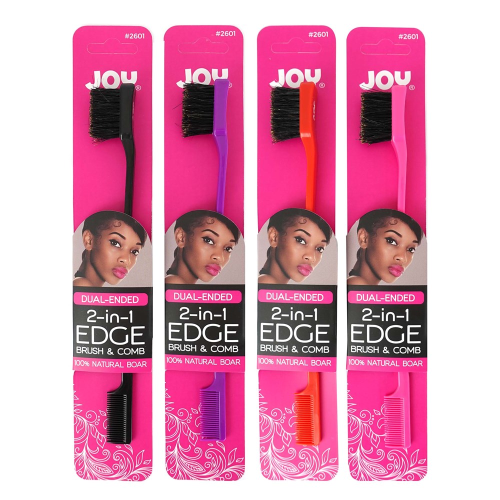 ANNIE Joy Dual-Ended 2-in-1 Edge Brush & Comb - Celegant