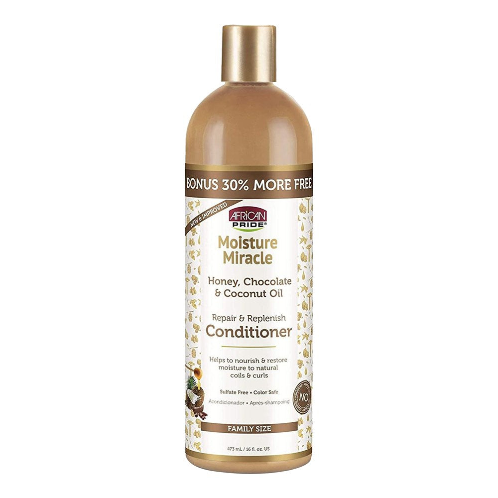 AFRICAN PRIDE Moisture Miracle Honey, Chocolate&Coconut Oil Conditioner - Celegant