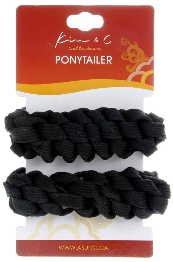 KIM & C 2pcs Braided Ponytail Holders - Celegant