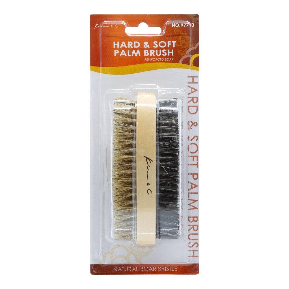 KIM & C Natural Boar Bristle Wooden Brush - Celegant