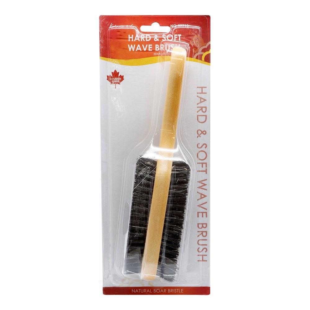 KIM & C Natural Boar Bristle Wooden Brush - Celegant