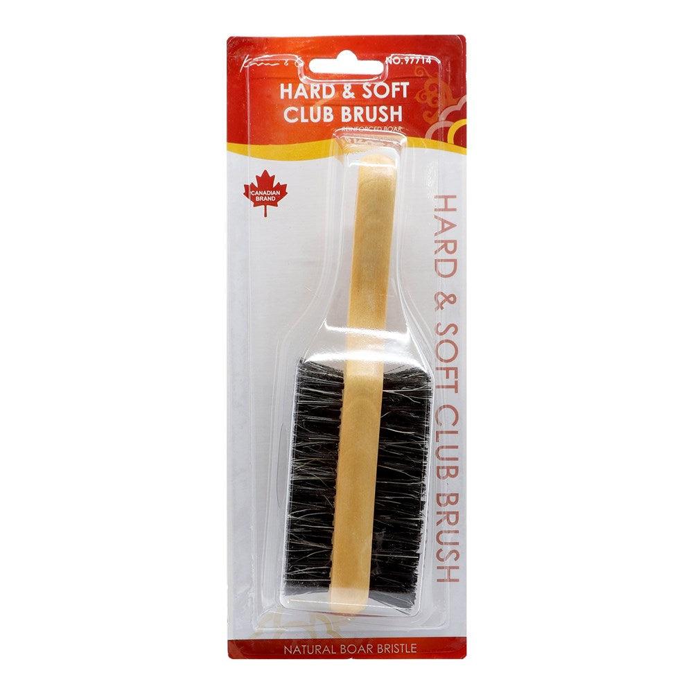 KIM & C Natural Boar Bristle Wooden Brush - Celegant