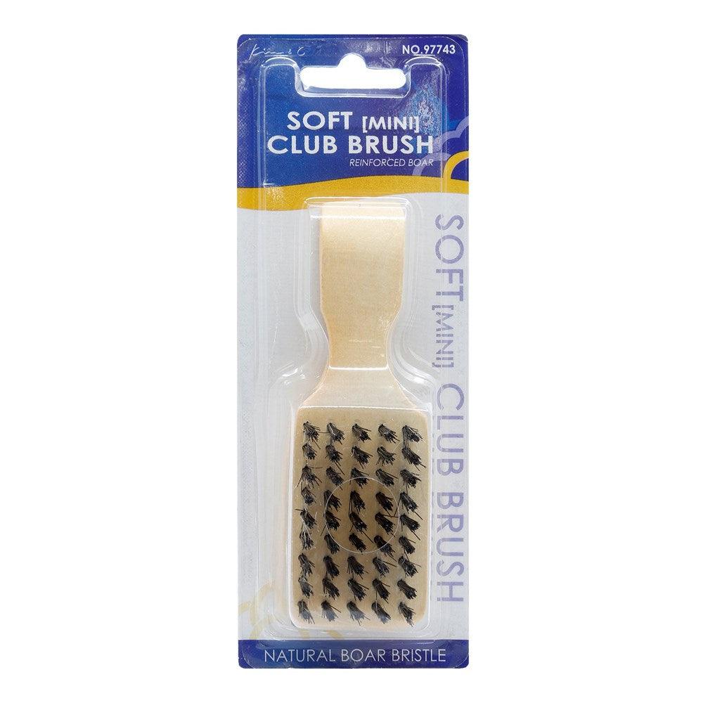 KIM & C Natural Boar Bristle Wooden Brush - Celegant