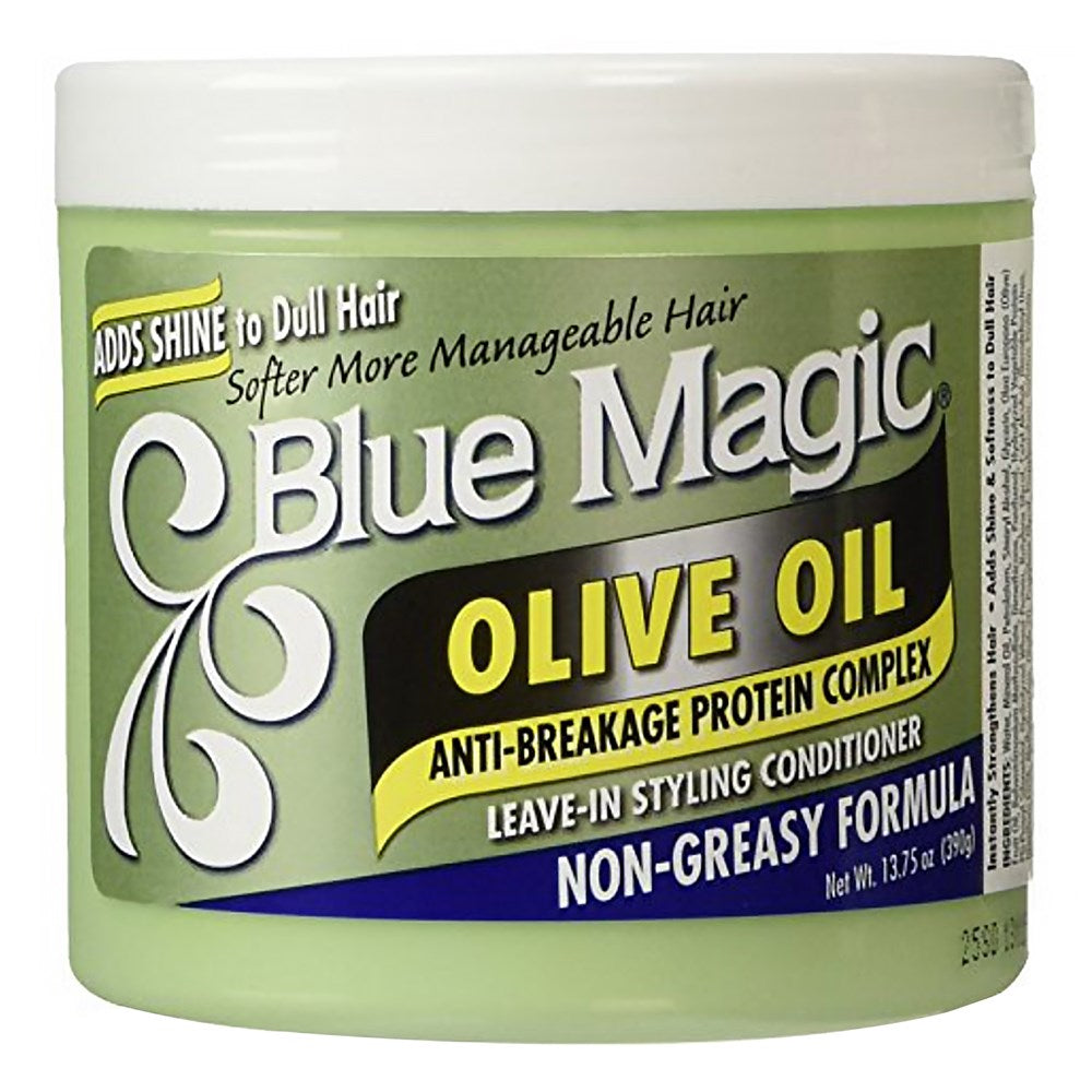 BLUE MAGIC Olive Oil Leave In Styling Conditioner (13.75oz) - Celegant