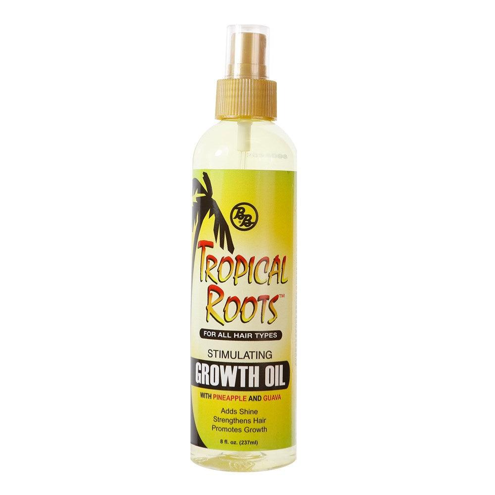 BRONNER BROTHERS Tropical Roots Stimulating Growth Oil (8oz) - Celegant