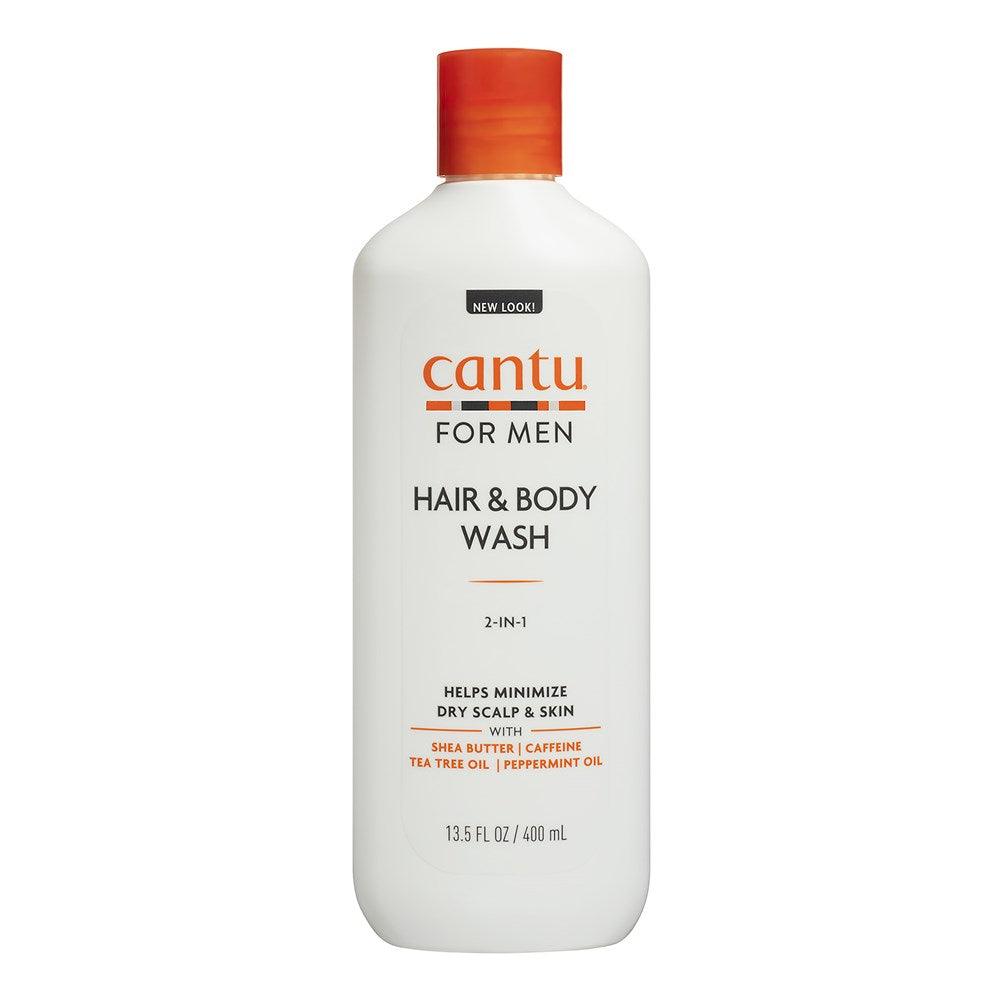 CANTU Mens 2 In 1 Hair & Body Wash (13.5oz) - Celegant