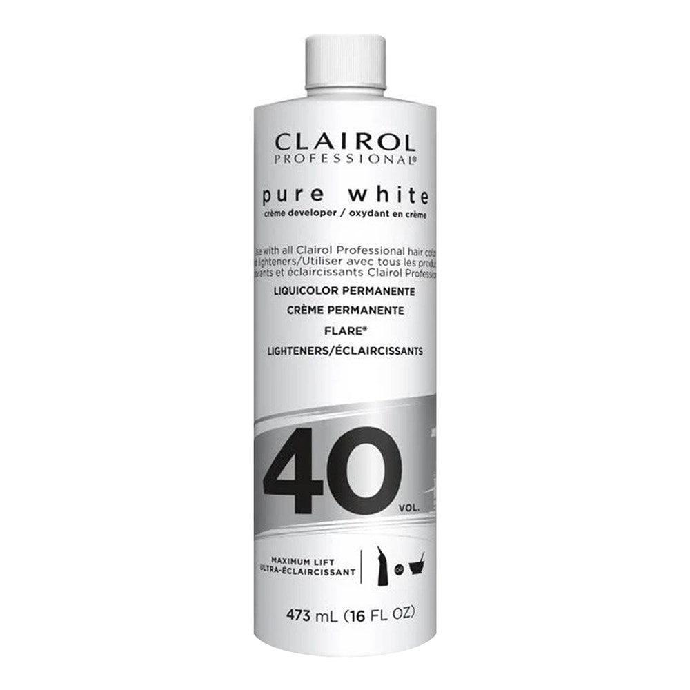 CLAIROL Pure White Creme Developer (16oz) - Celegant