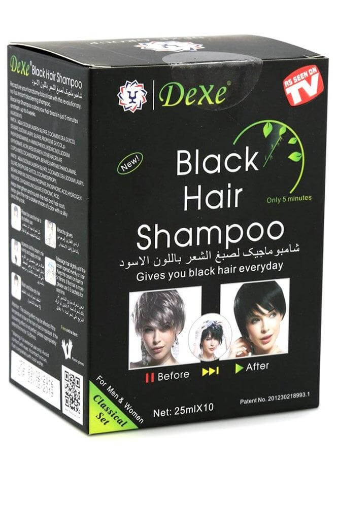DEXE Black Hair Shampoo - Celegant Beauty