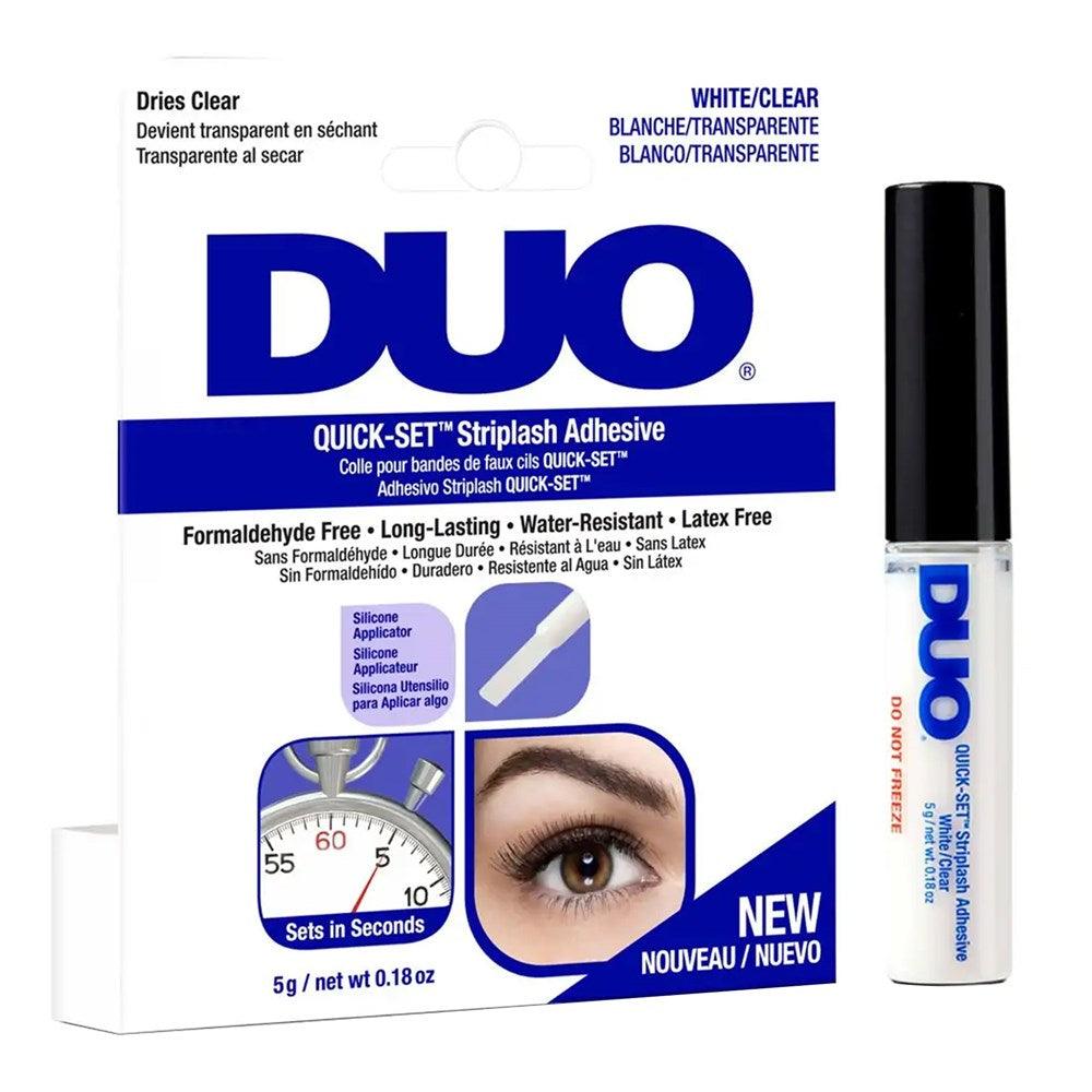 DUO Quick-Set Striplash Adhesive [Clear] (0.18oz/5g) - Celegant