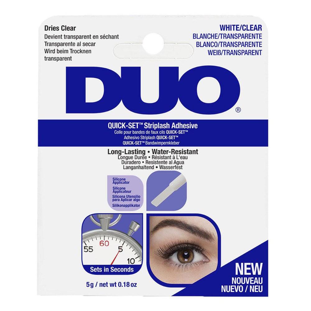 DUO Quick-Set Striplash Adhesive [Clear] (0.18oz/5g) - Celegant