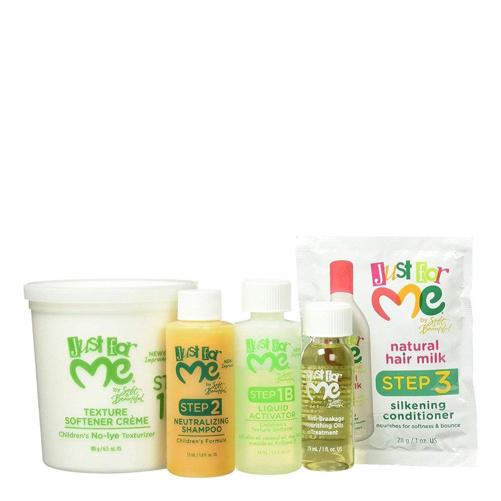 JUST FOR ME No-Lye Conditioning Texture Softener Kit - Celegant