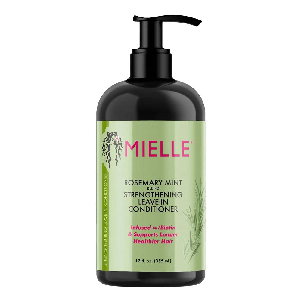 MIELLE Rosemary Mint Strengthening Leave In Conditioner (12oz) - Celegant