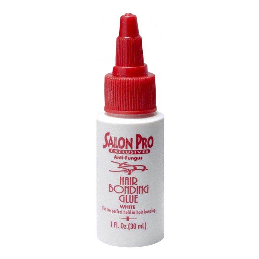 SALON PRO Hair Bonding Glue White 1oz - Celegant Beauty