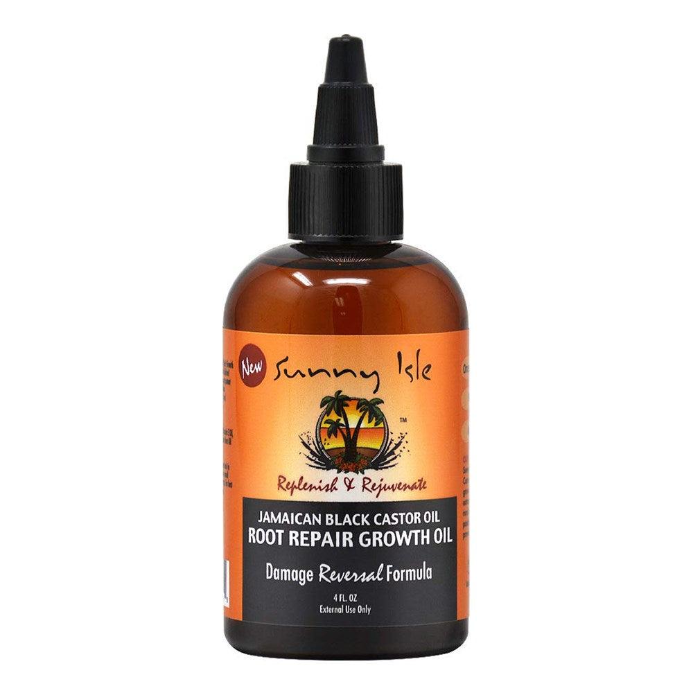 SUNNY ISLE Jamaican Black Castor Oil Root Repair Growth Oil (4oz) - Celegant