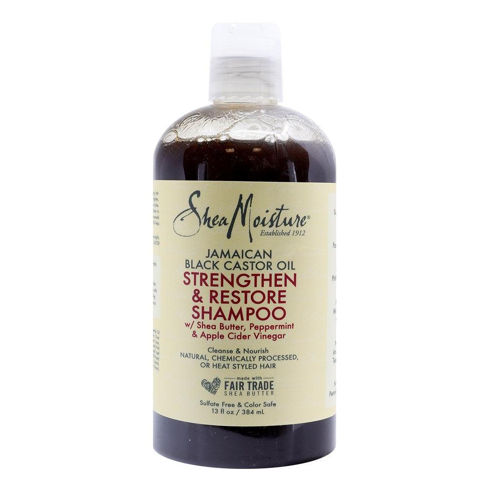 SHEA MOISTURE Jamaican Black Castor Oil Strengthen & Restore Shampoo 13oz - Celegant