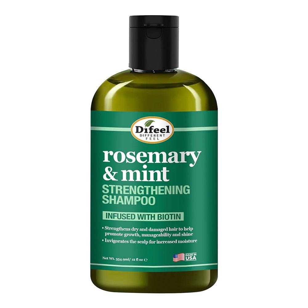 SUNFLOWER Difeel Rosemary Mint Strengthening Shampoo (12oz) - Celegant