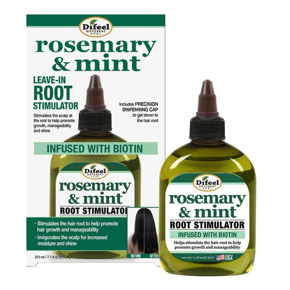 SUNFLOWER Difeel Rosemary Mint Leave In Root Stimulator - Celegant Beauty